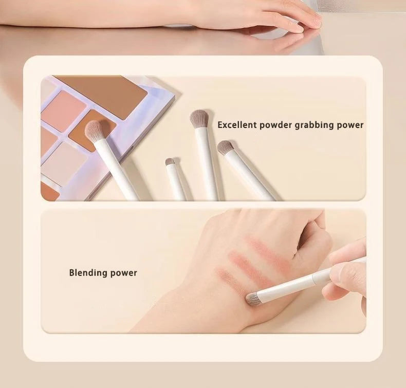 12PCS Makeup Brush Set Foundation Concealer Powder Eyeshadow Blush Brush Kabuki Blending Cosmetic Beauty Tool for Face