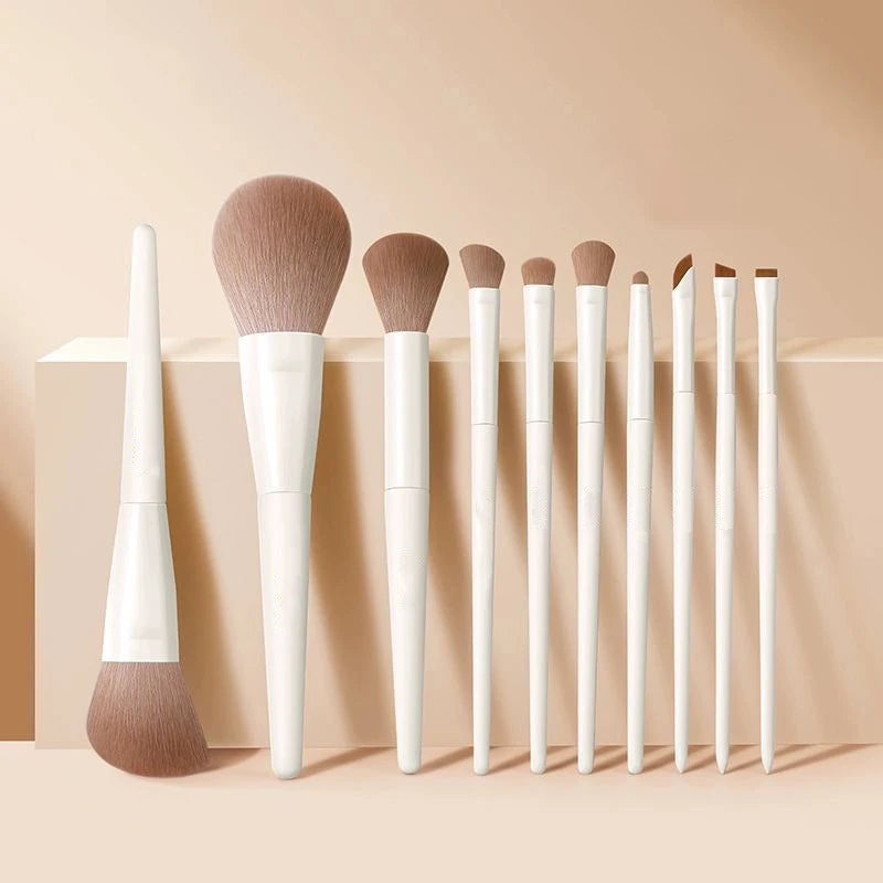 12PCS Makeup Brush Set Foundation Concealer Powder Eyeshadow Blush Brush Kabuki Blending Cosmetic Beauty Tool for Face