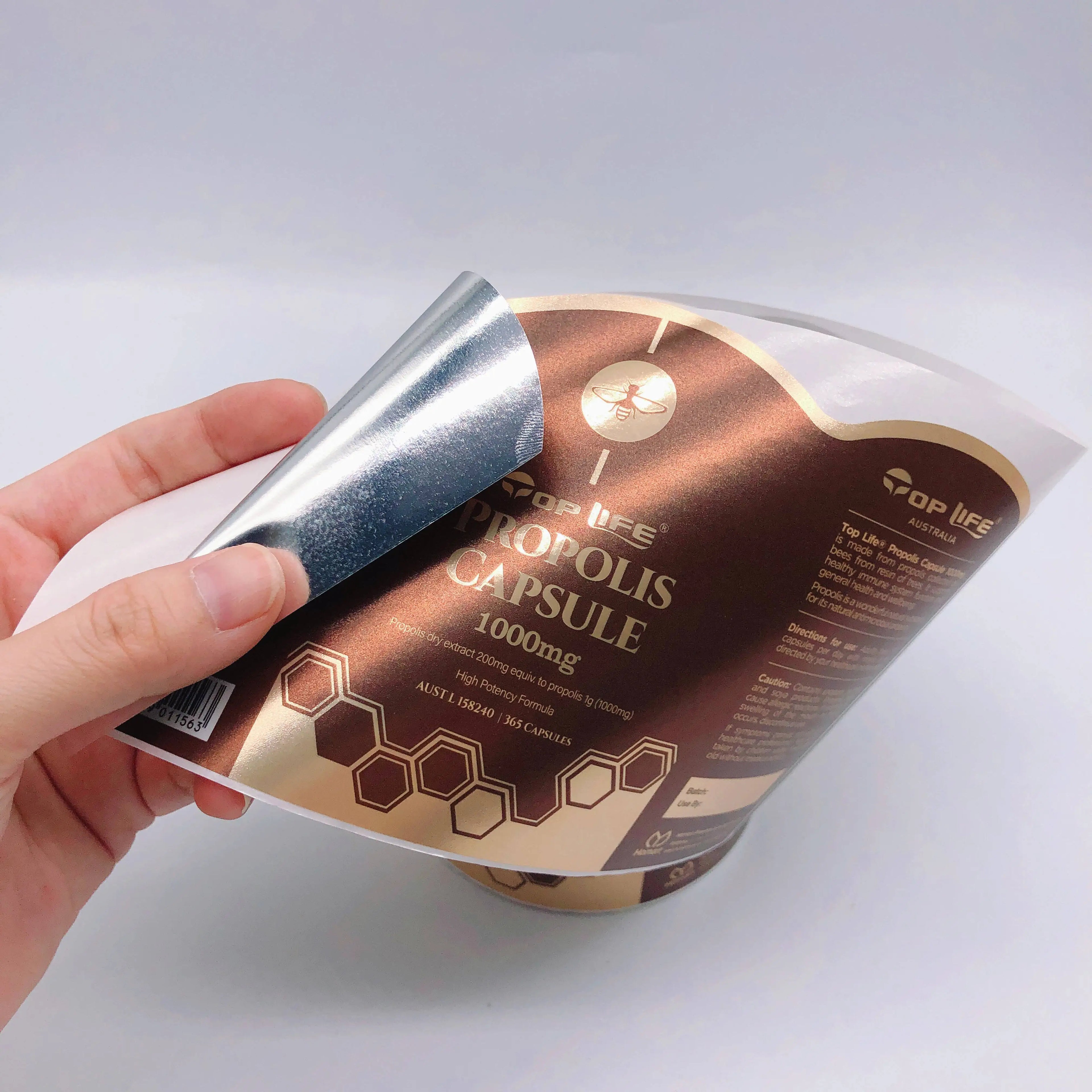 Custom Cosmetic Labeling Waterproof Oil-resistant Beauty Product Packaging Labels Personalized Skincare Labeling