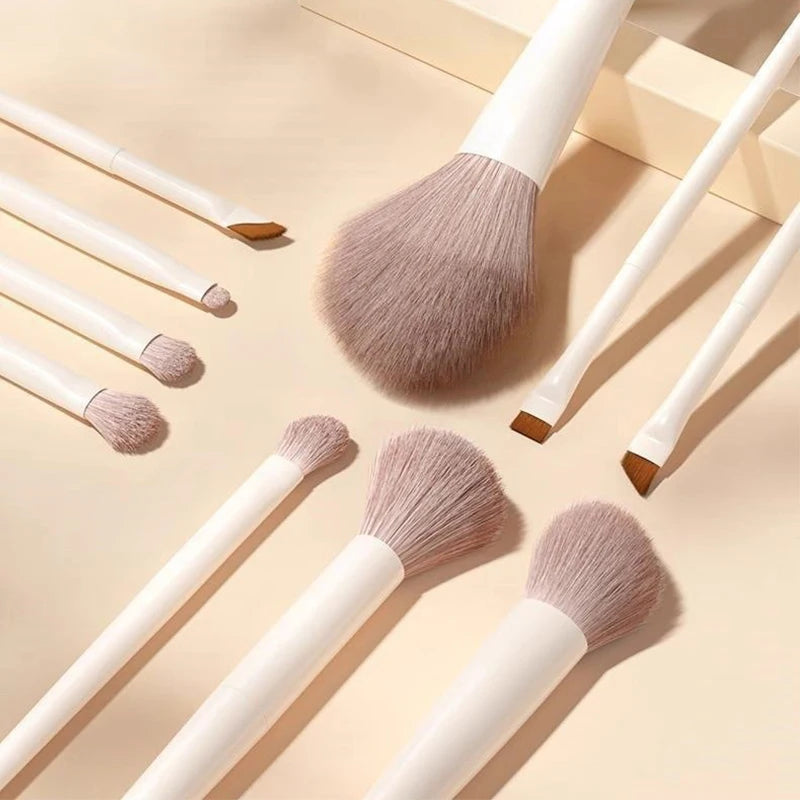 12PCS Makeup Brush Set Foundation Concealer Powder Eyeshadow Blush Brush Kabuki Blending Cosmetic Beauty Tool for Face