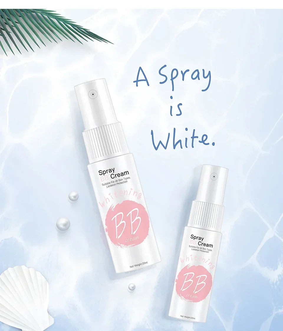BB Cream Whitening Moisturizing Base Spray Waterproof Concealer Brighten Face Beauty Skin Care Foundation Makeup Korean Cosmetic