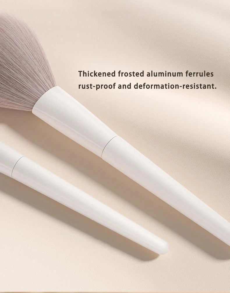 12PCS Makeup Brush Set Foundation Concealer Powder Eyeshadow Blush Brush Kabuki Blending Cosmetic Beauty Tool for Face